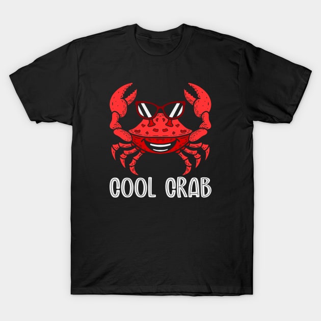 Cool Crab Crabs T Shirt TeePublic